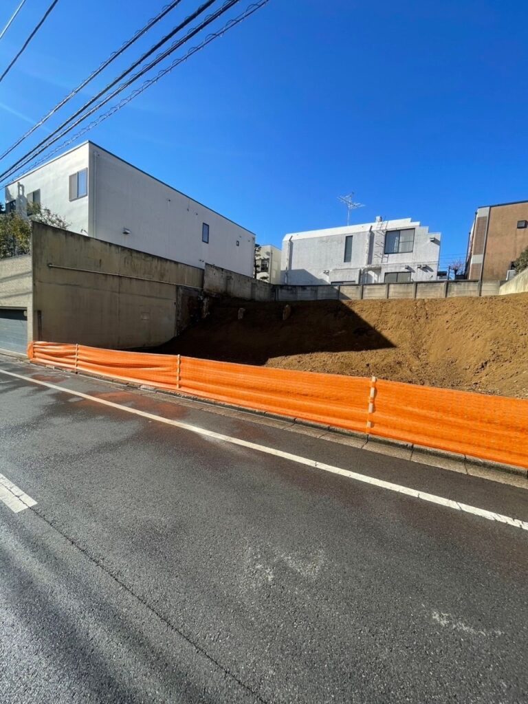 新座市石神の解体工事