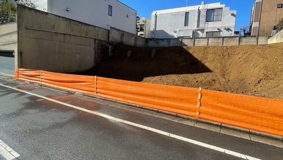 新座市石神の解体工事の画像