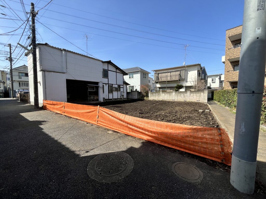 杉並区成田東の解体工事