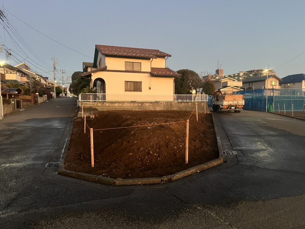 横浜市泉区上飯田町の解体工事