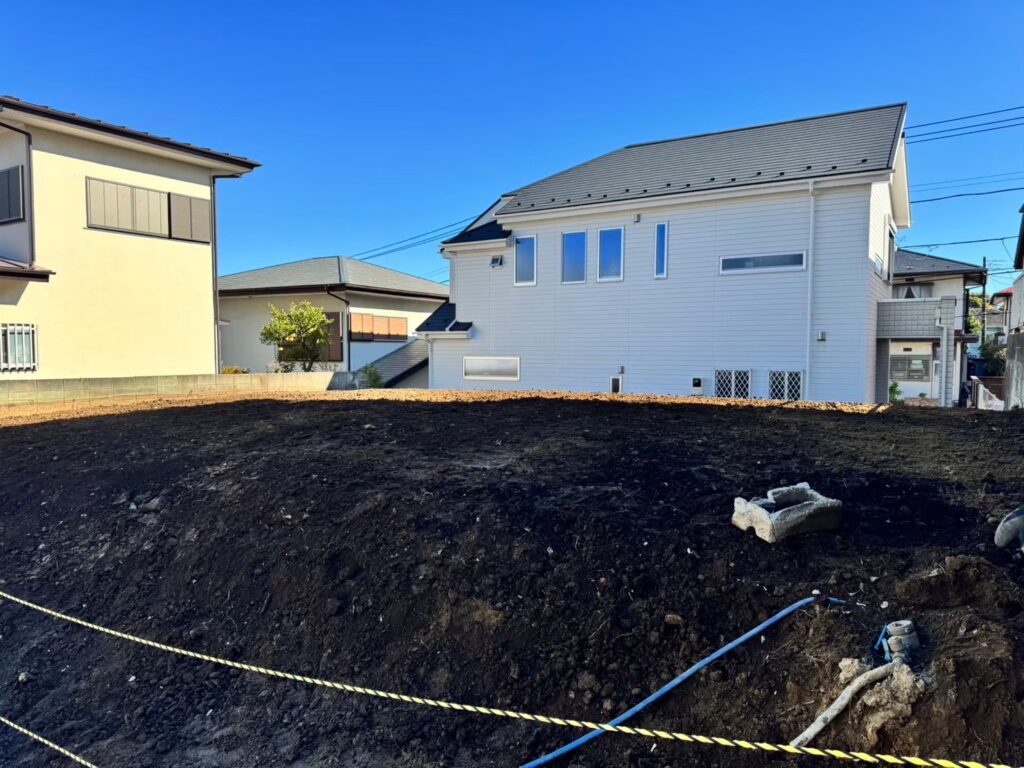 横浜市南区上永谷の解体工事
