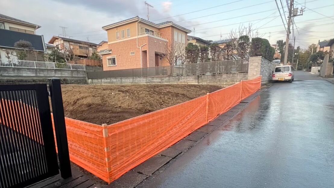 横浜市金沢区東朝比奈の解体工事の画像