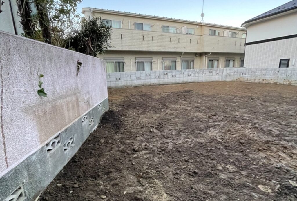 横浜市鶴見区寺谷の解体工事