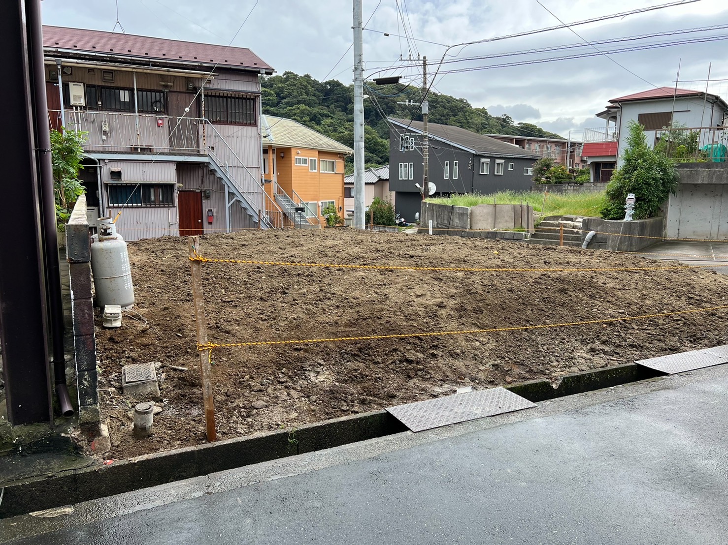 横須賀市武の解体工事の画像