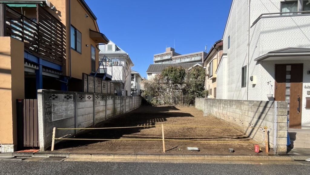 武蔵村山市中原の解体工事