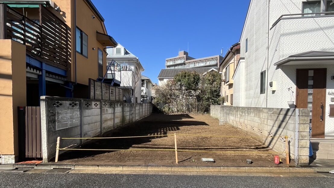 武蔵村山市中原の解体工事の画像