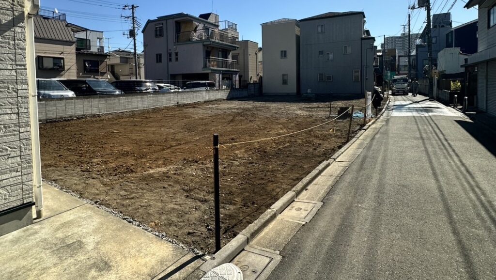 江東区北砂の解体工事