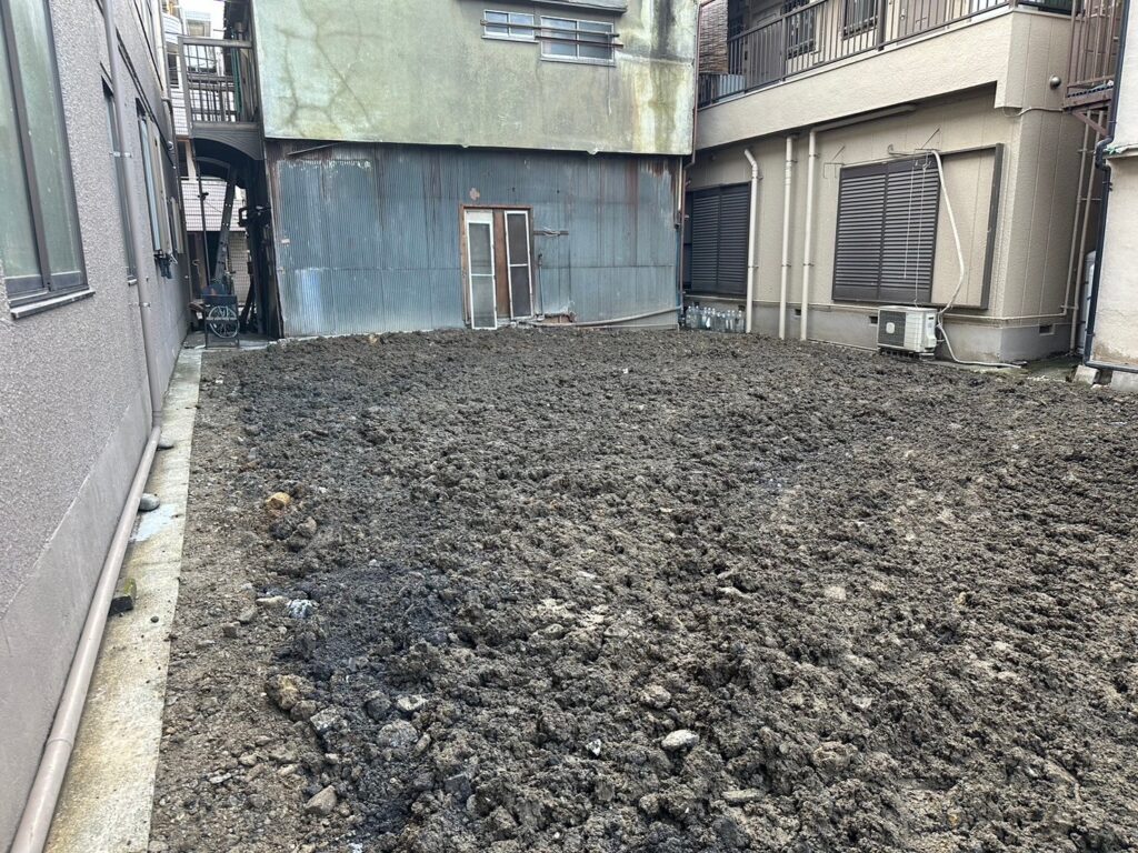 江東区塩浜の解体工事