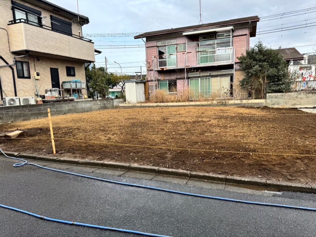 海老名市国分寺台の解体工事