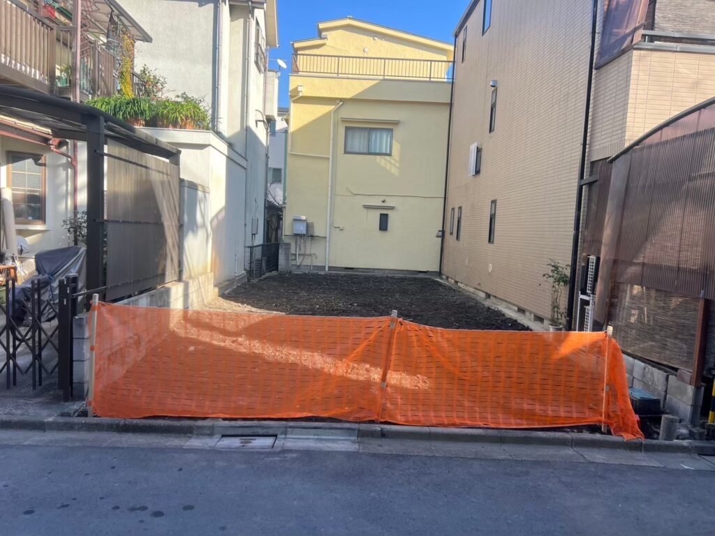 狛江市中和泉の解体工事