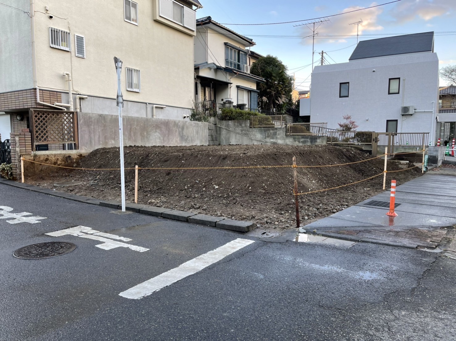 町田市南つくし野の解体工事の画像