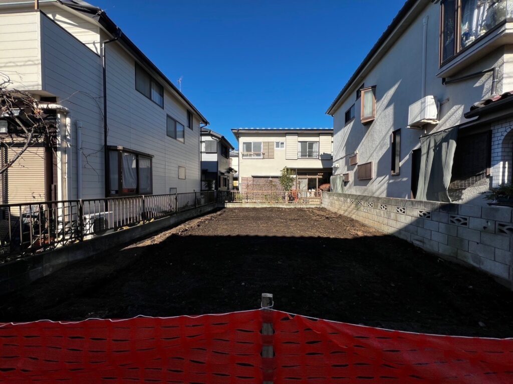 相模原市南区東大沼の解体工事
