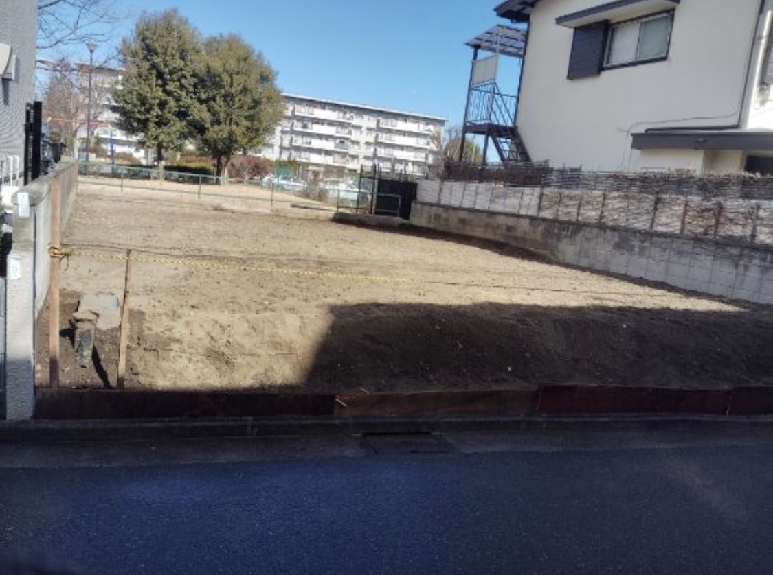 立川市若葉町の解体工事の画像