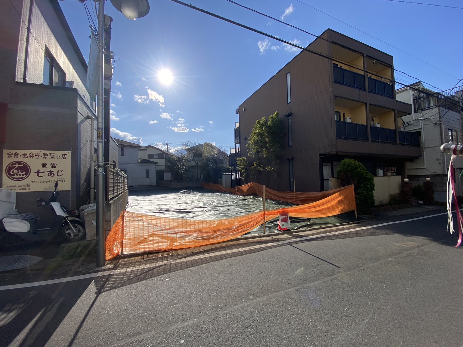 練馬区下石神井の解体工事の画像