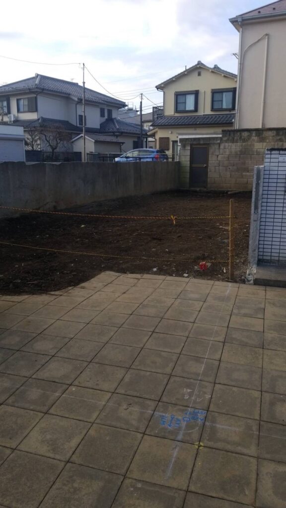 練馬区北町の解体工事