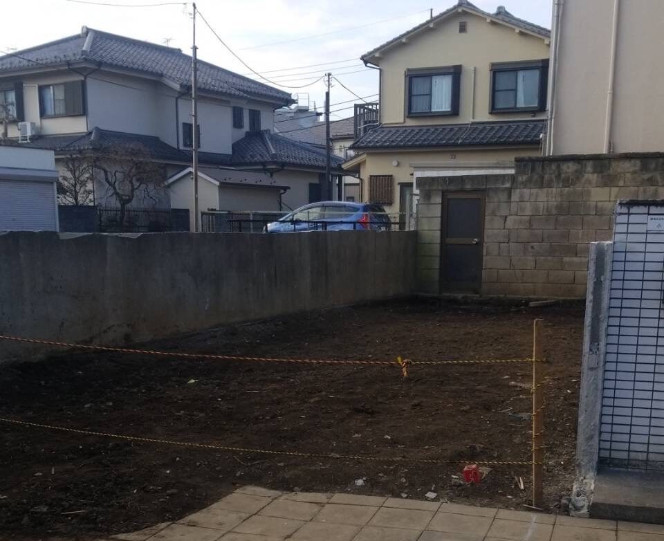練馬区北町の解体工事の画像