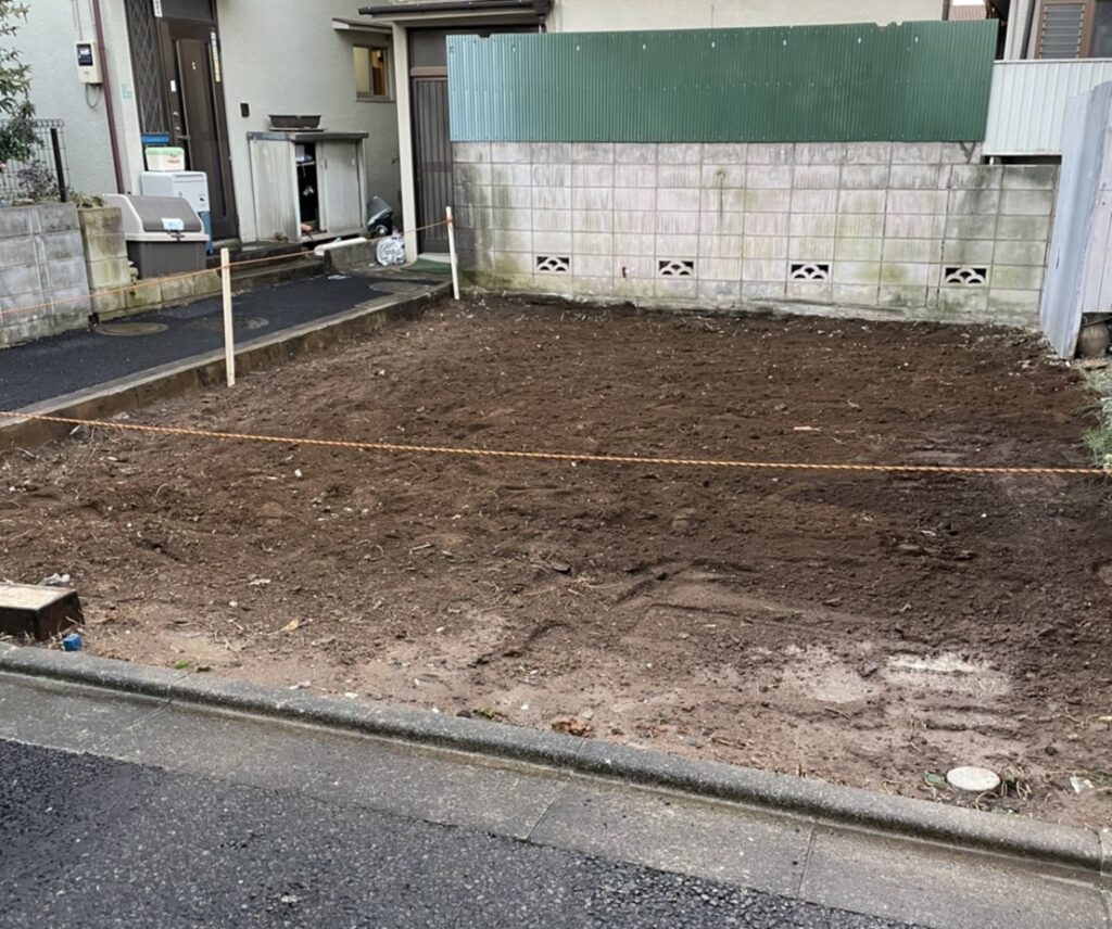練馬区北町の解体工事
