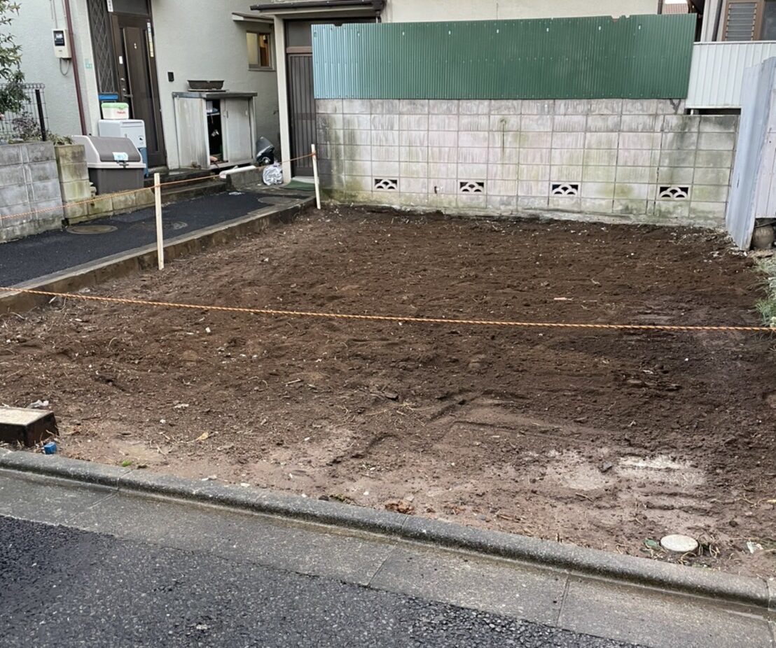 練馬区北町の解体工事の画像