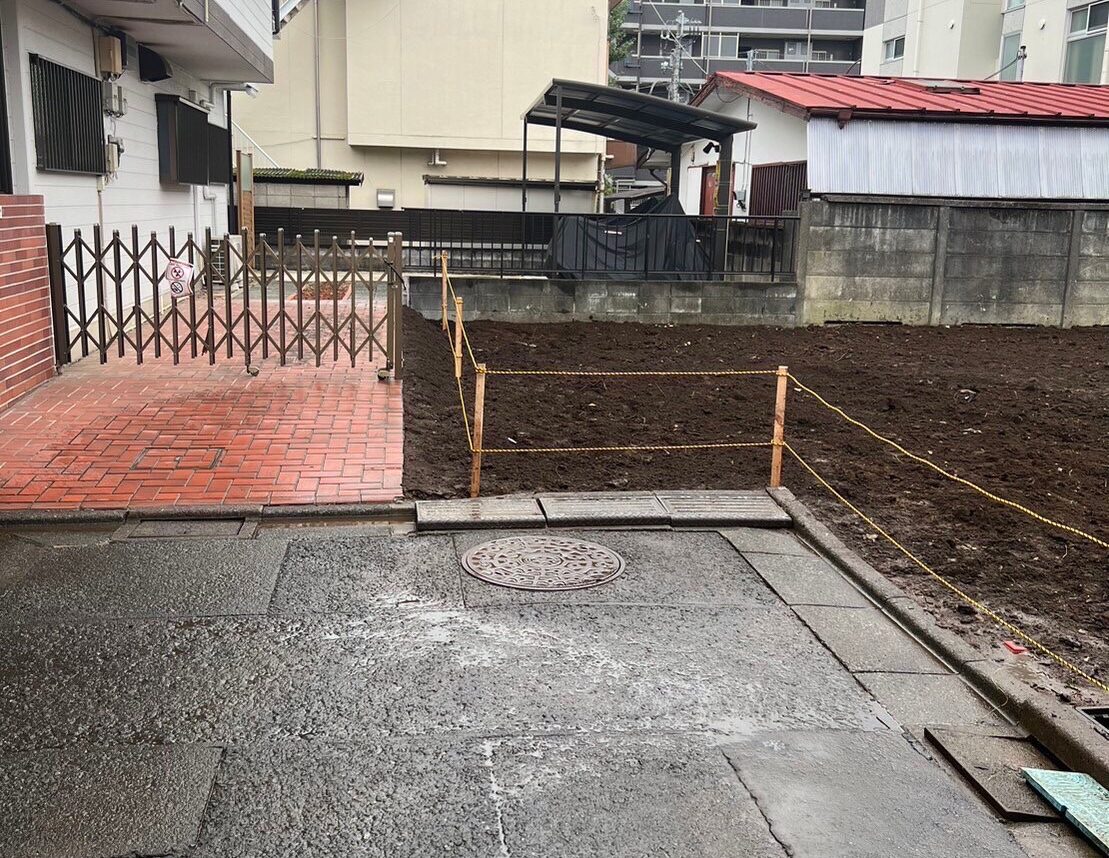 練馬区関町北の解体工事の画像