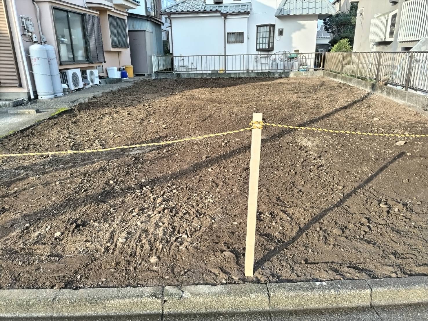 羽村市川崎の解体工事の画像