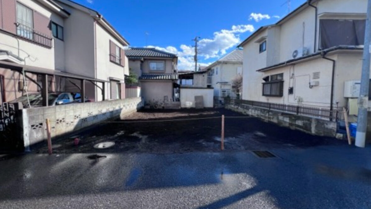 西東京市ひばりが丘の解体工事の画像