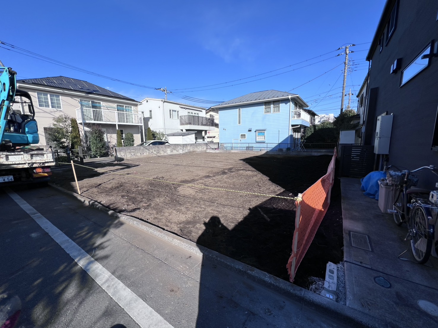 調布市深大寺元町の解体工事の画像
