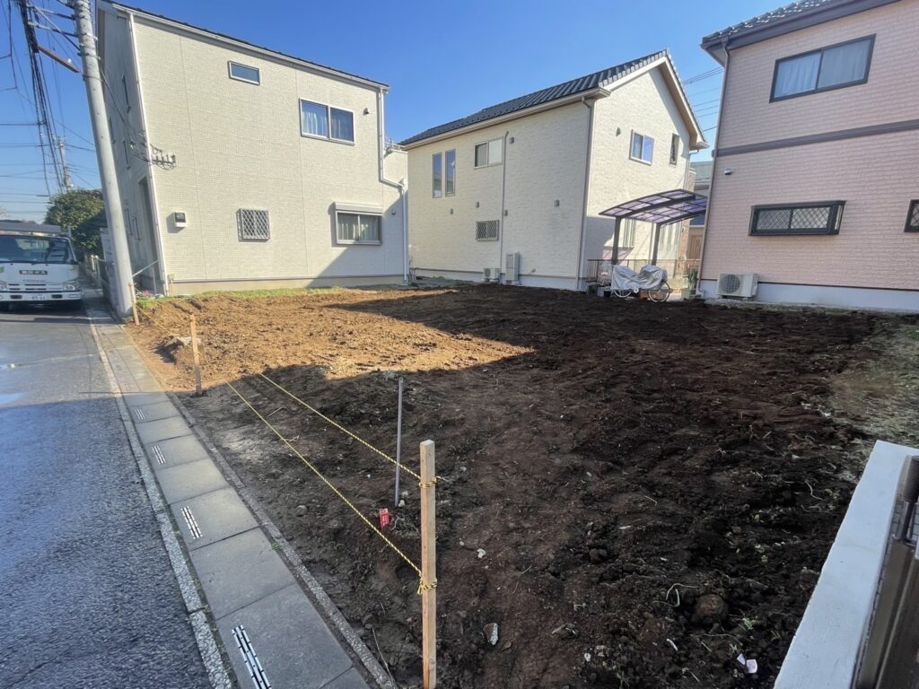 越谷市大林の解体工事