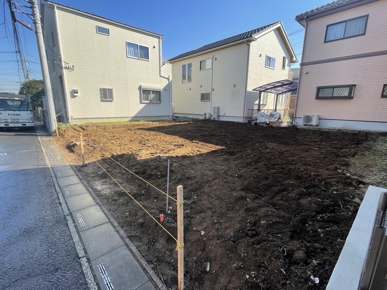 越谷市大林の解体工事の画像
