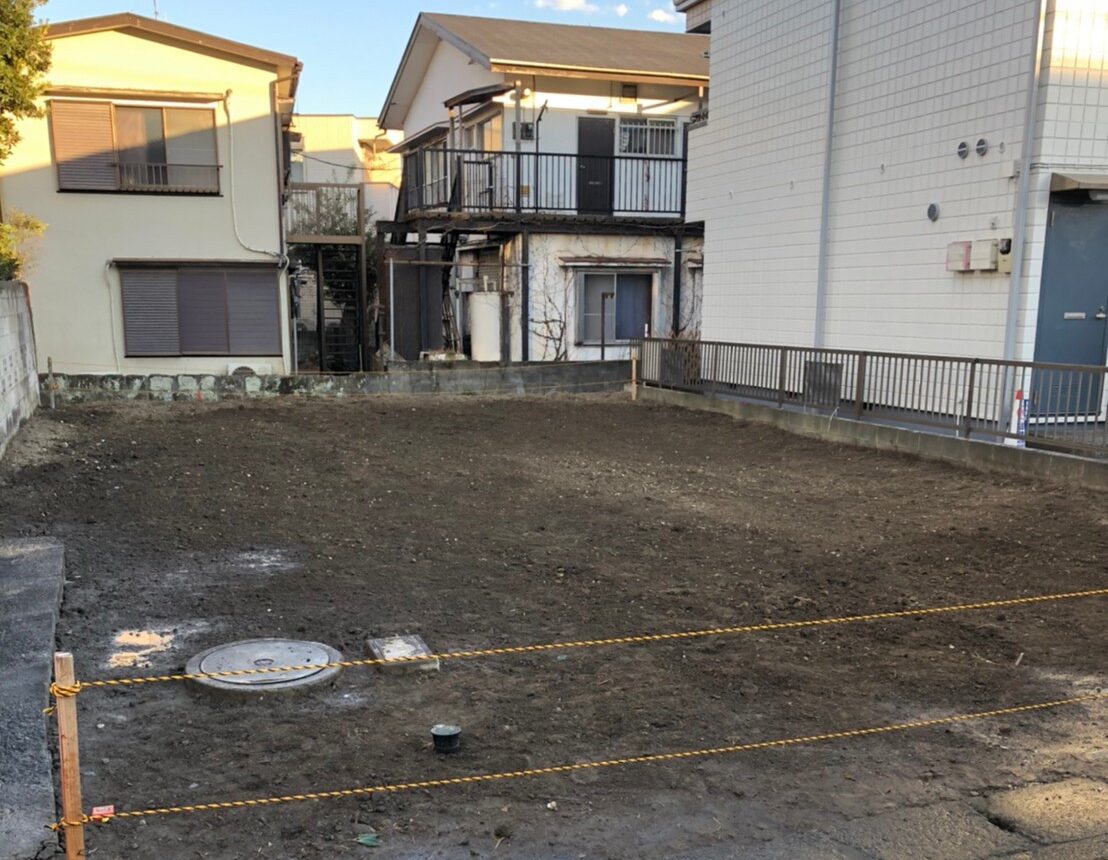 鎌倉市小町の解体工事の画像