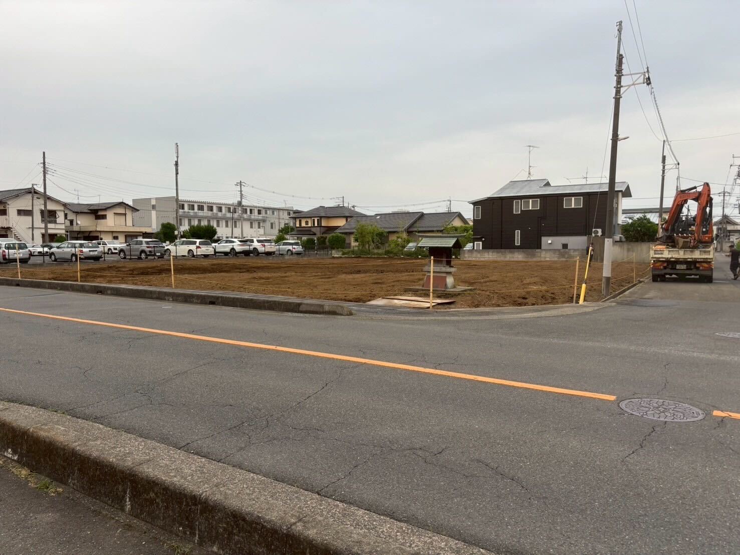 上尾市浅間台の解体工事の画像