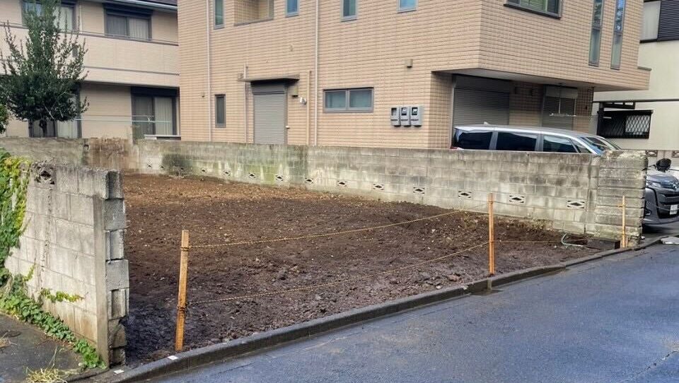 世田谷区南烏山の解体工事の画像