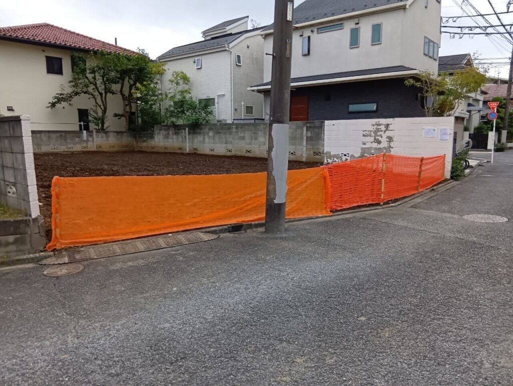 世田谷区玉川の解体工事