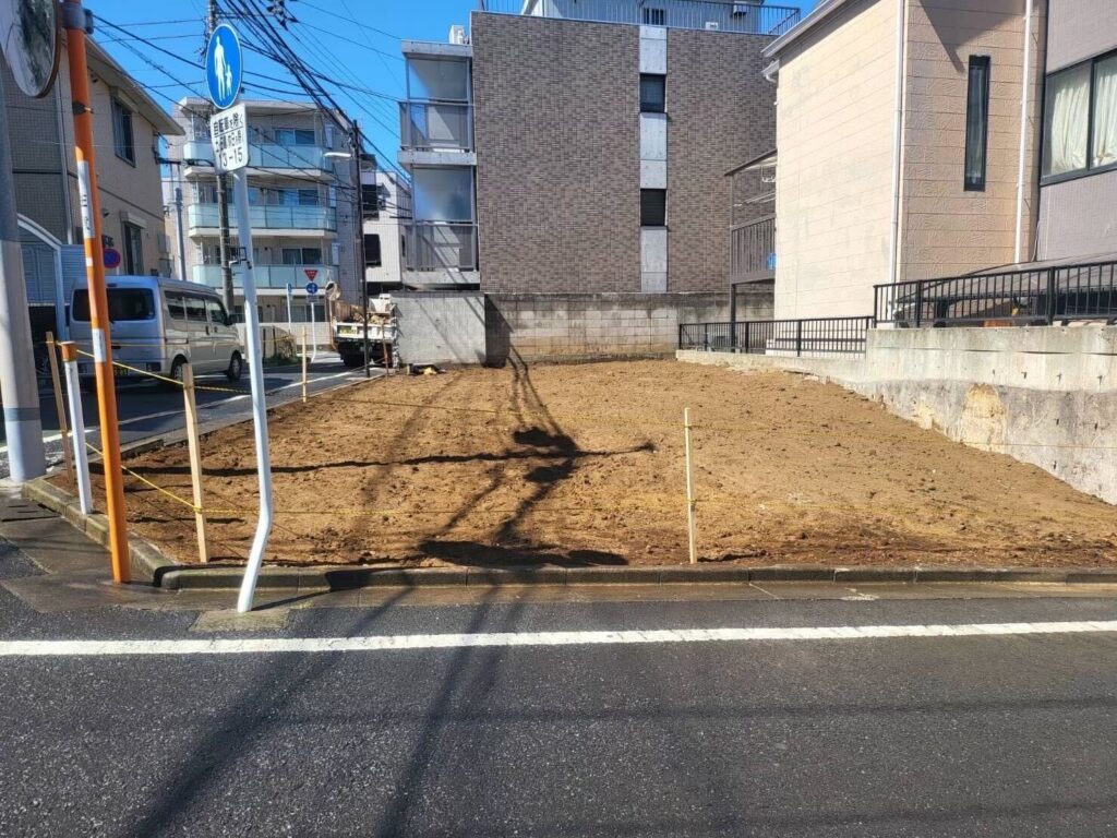中野区中央の解体工事