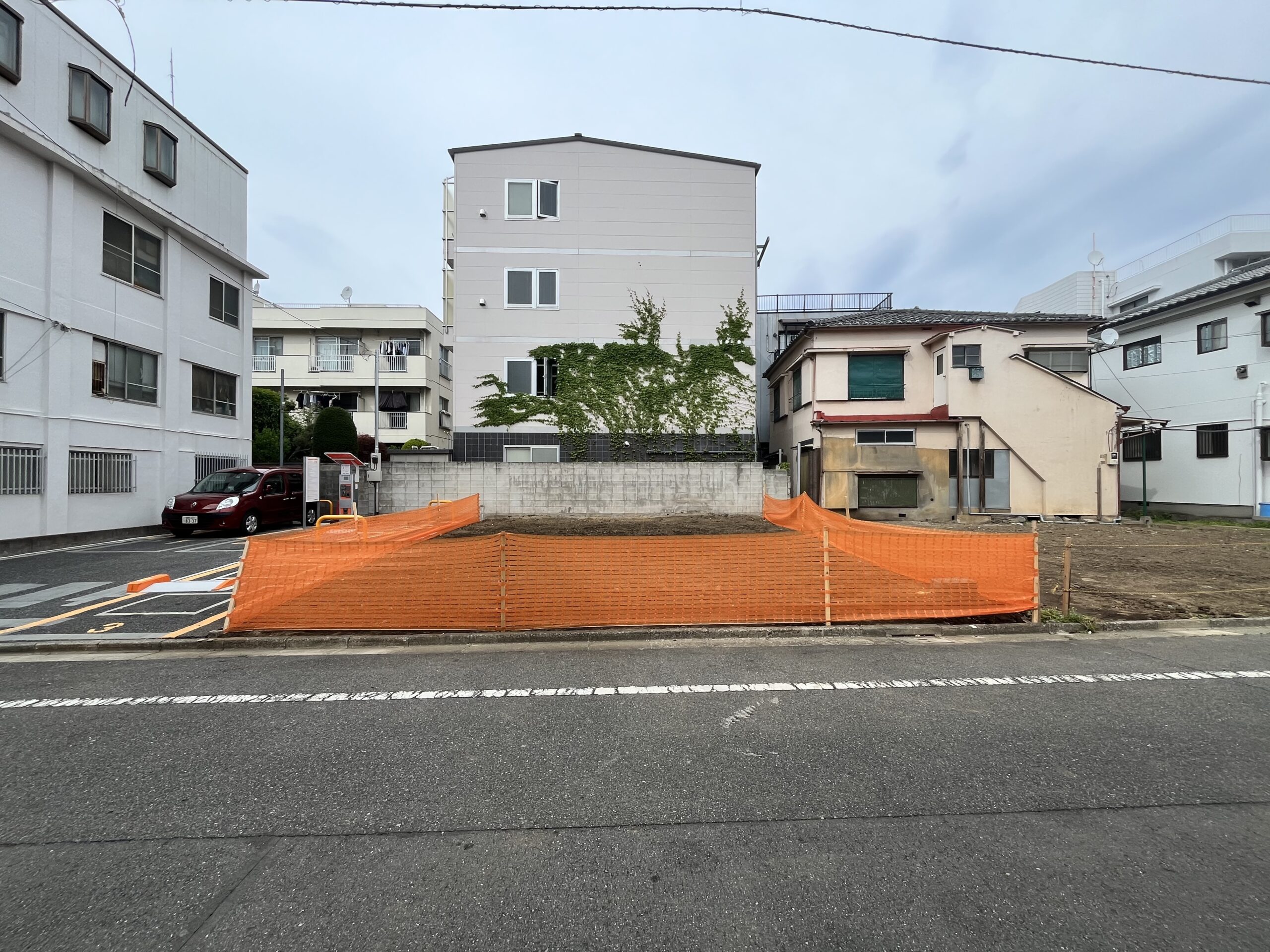 北区中里の解体工事の画像