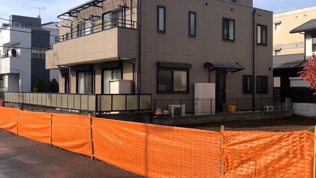 北区東大成町の解体工事の画像