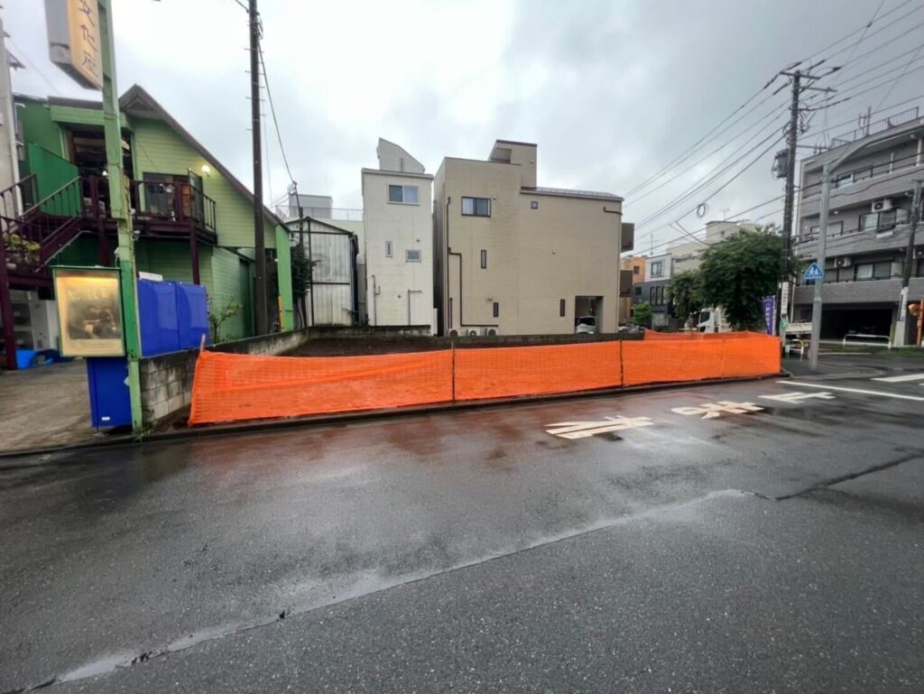 北区田端の解体工事