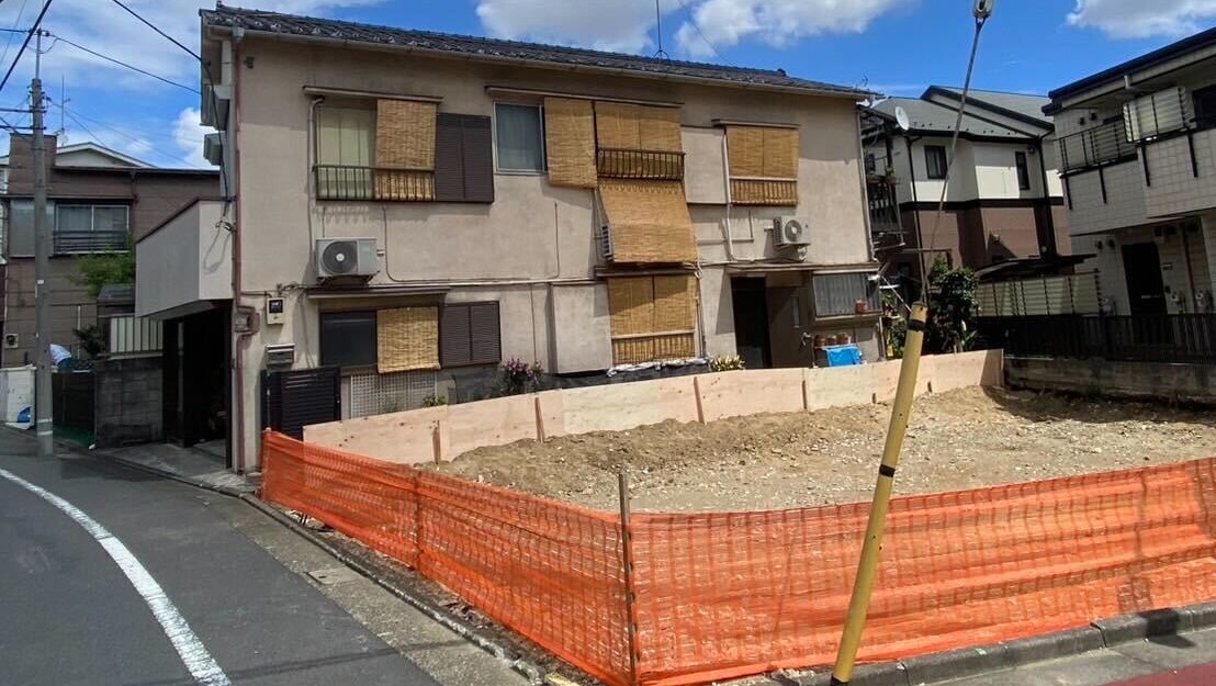 品川区小山の解体工事の画像