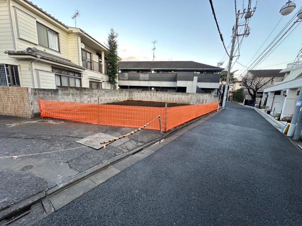 品川区旗の台の解体工事