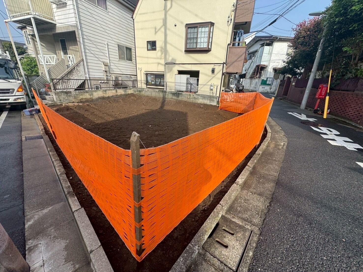 品川区西大井の解体工事の画像