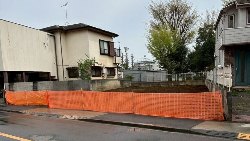 国分寺市東戸倉の解体工事