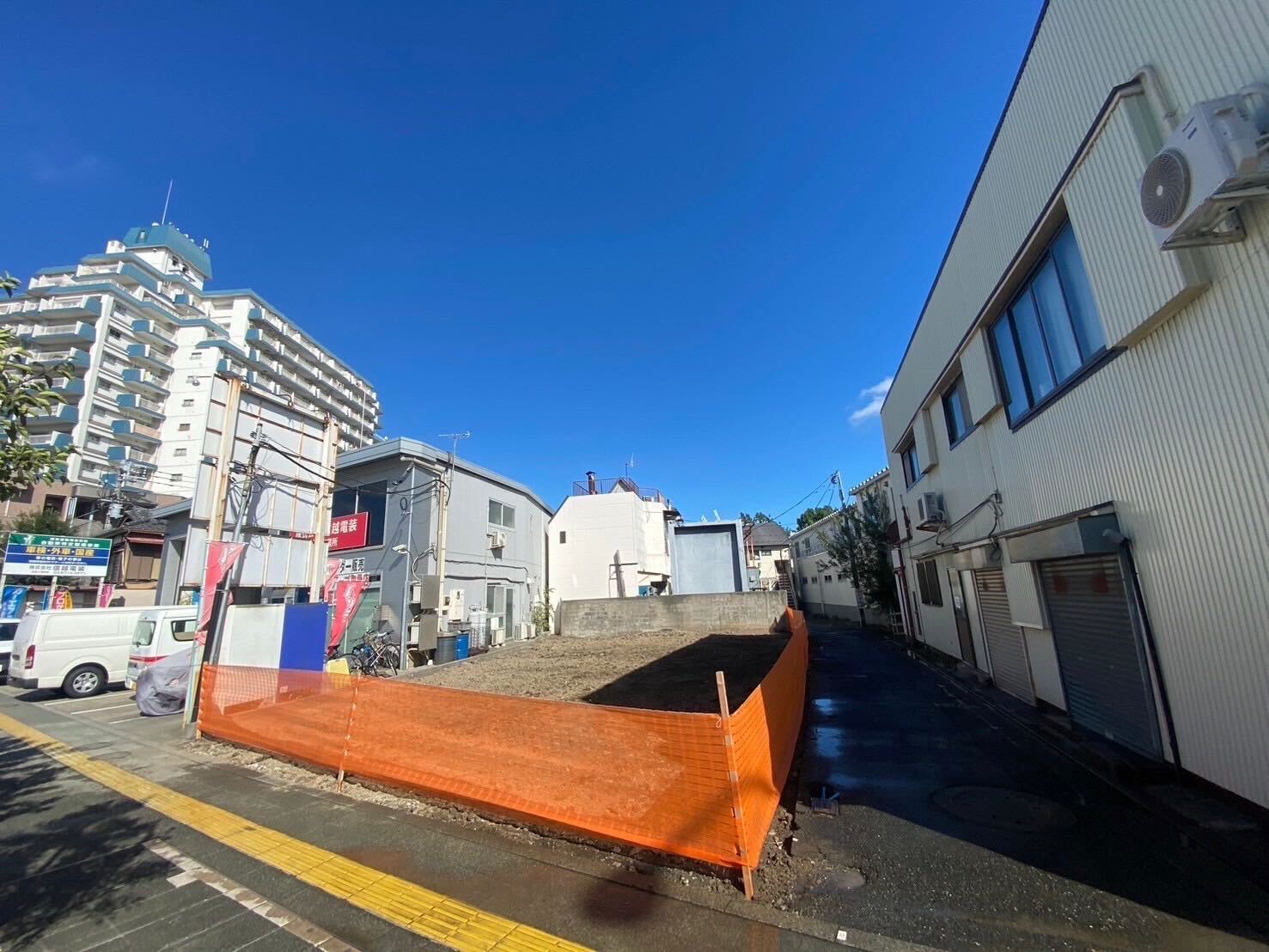 大田区東六郷の解体工事の画像