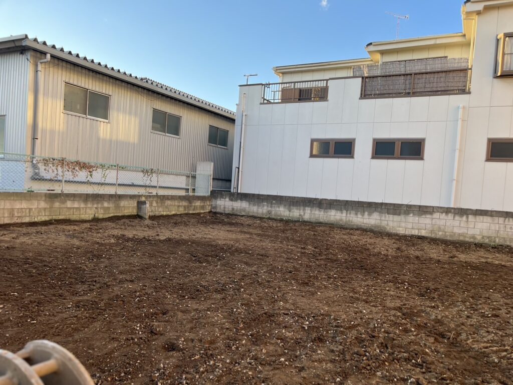 川口市弥平の解体工事