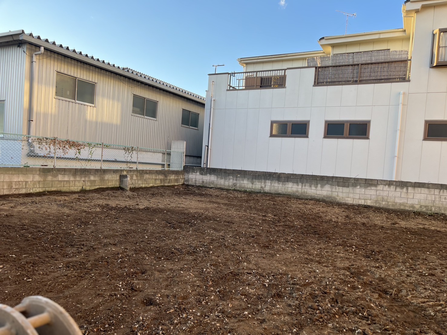 川口市弥平の解体工事の画像
