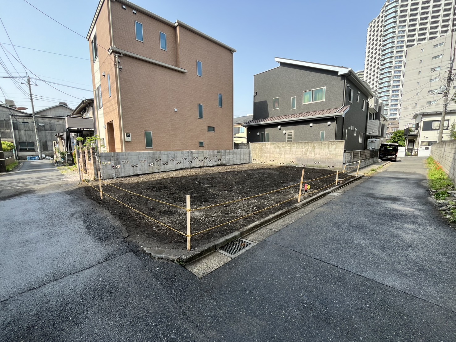 川口市金山町の解体工事の画像