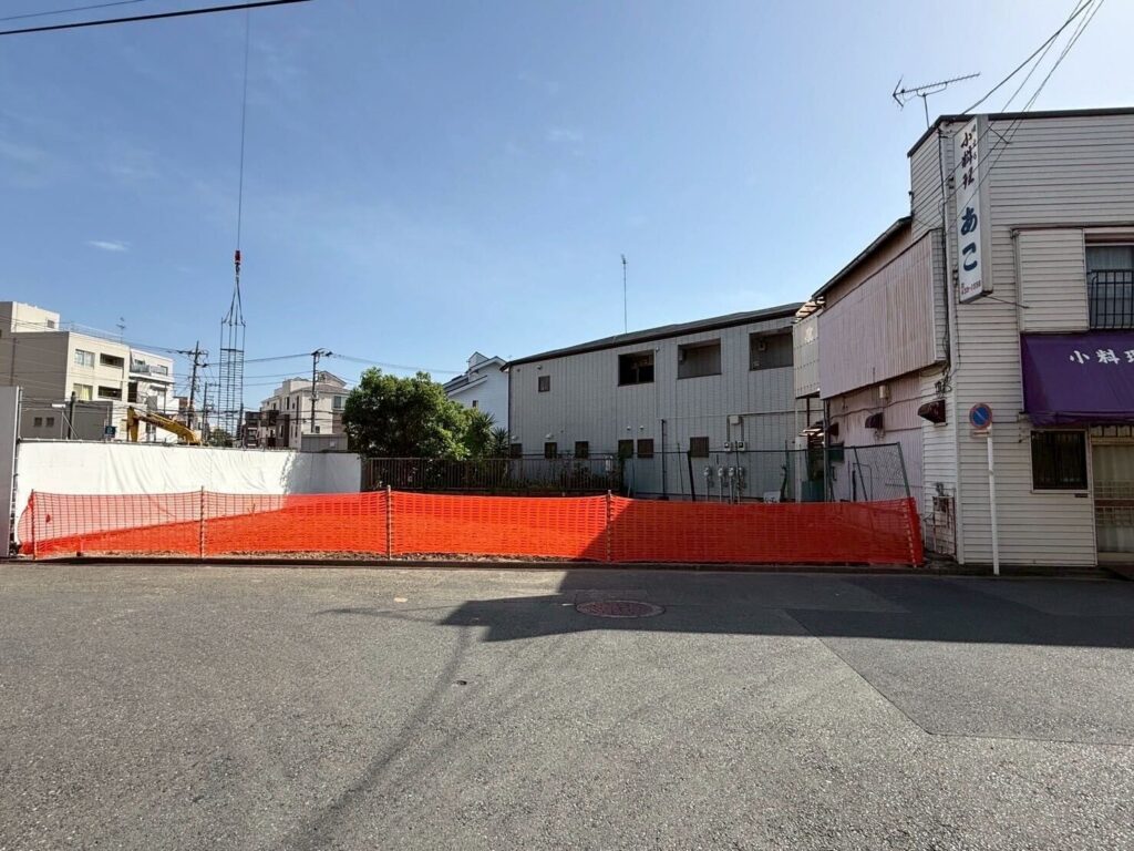 川崎市中原区木月の解体工事