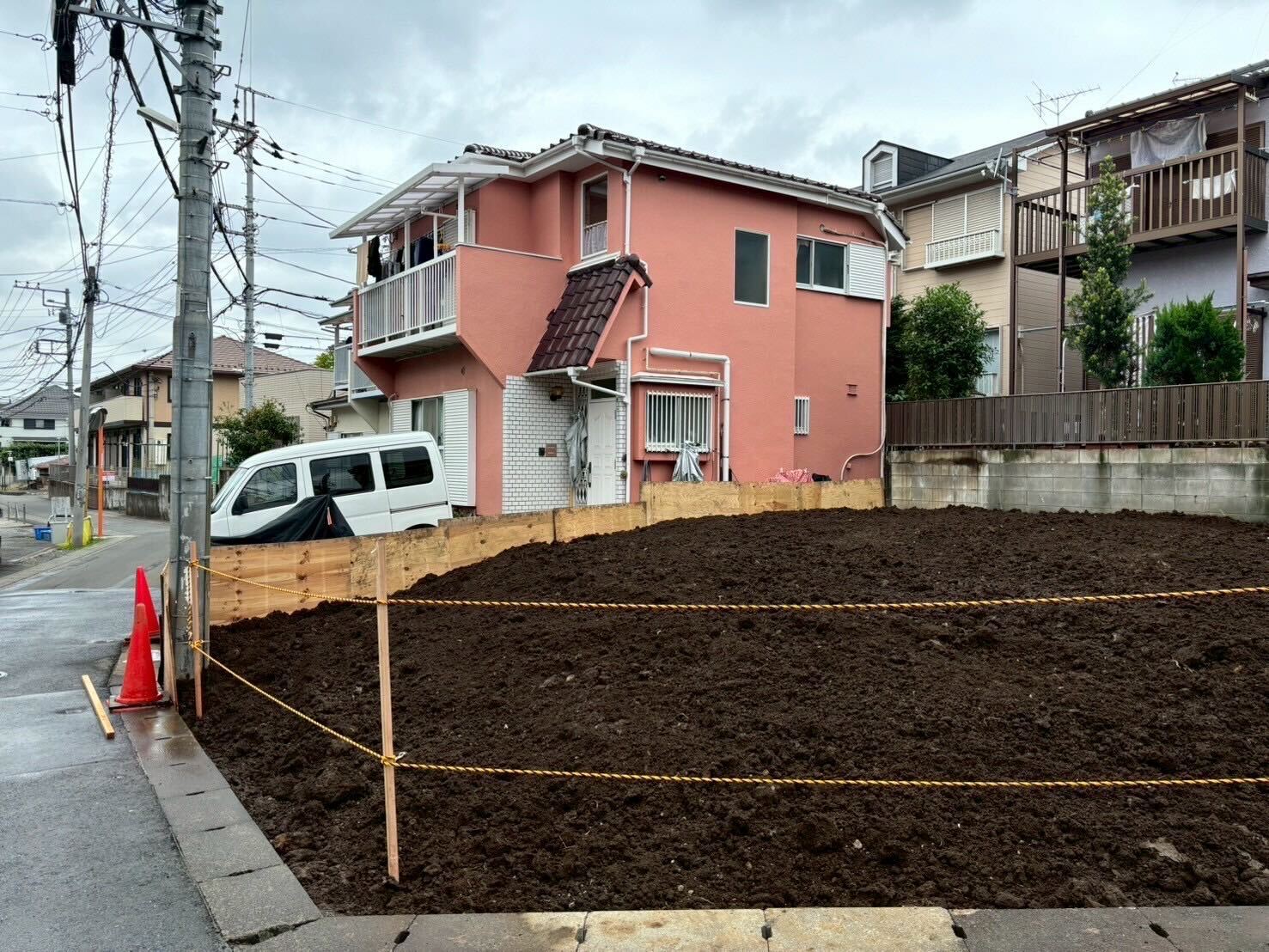 川崎市宮前区野川本町の解体工事の画像
