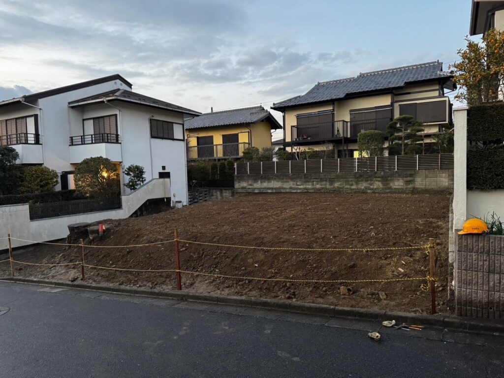川崎市麻生区王禅寺東の解体工事