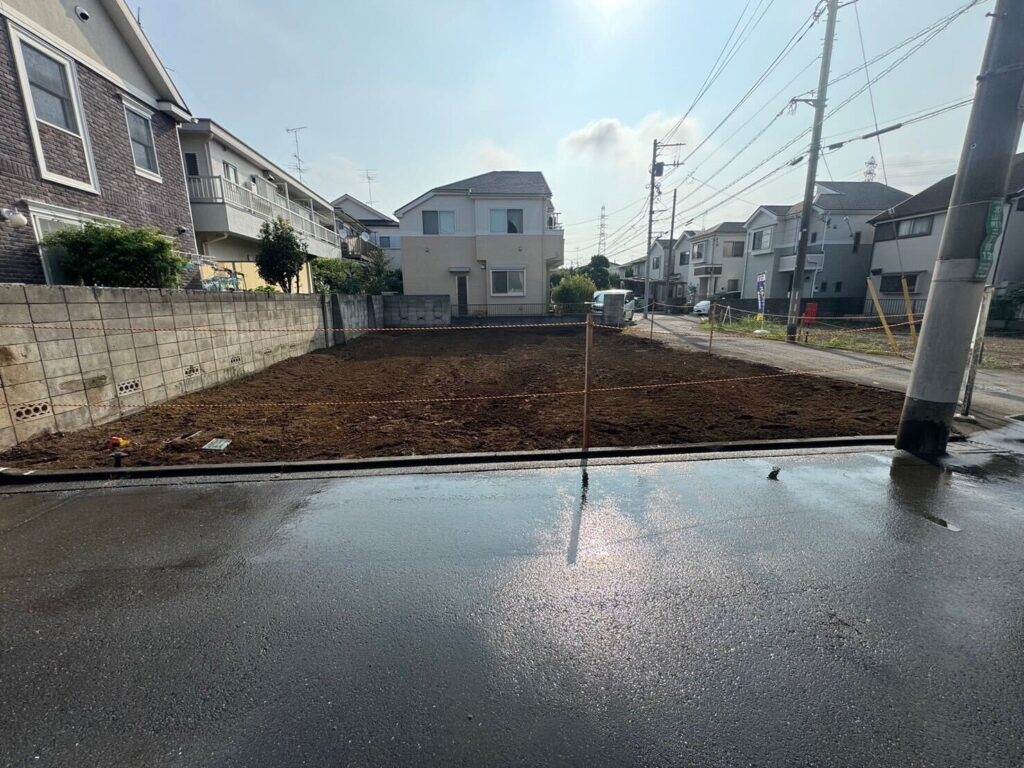 府中市北山町の解体工事