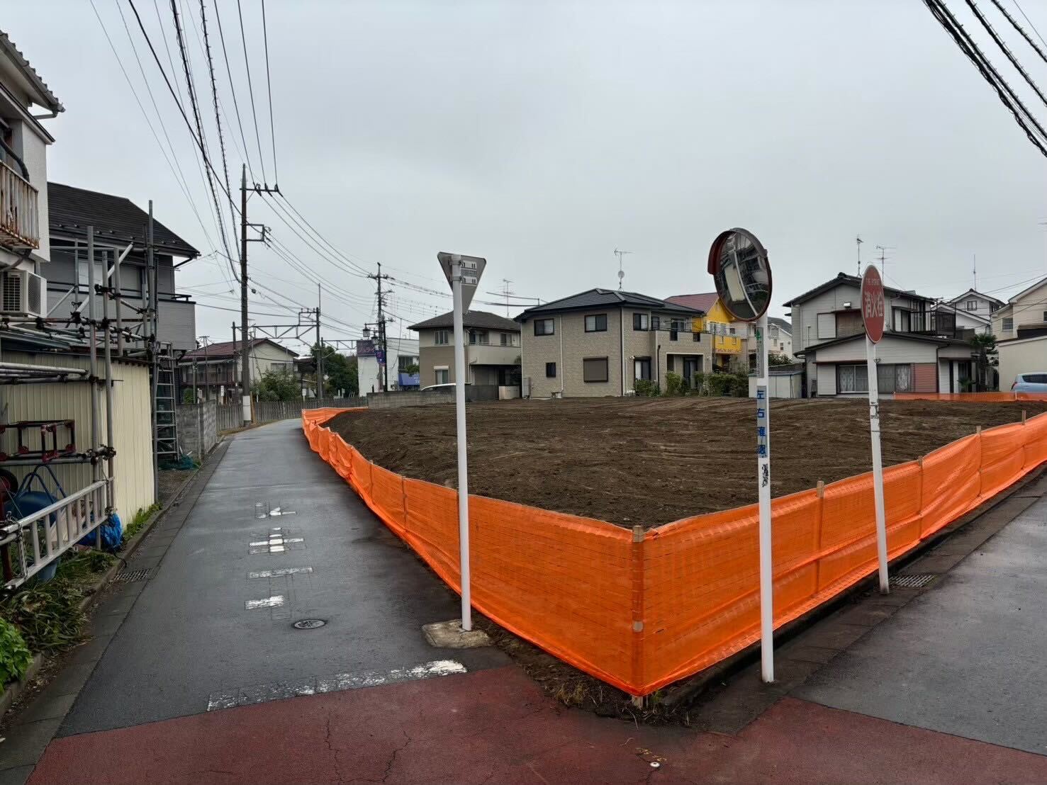 府中市小柳町の解体工事の画像