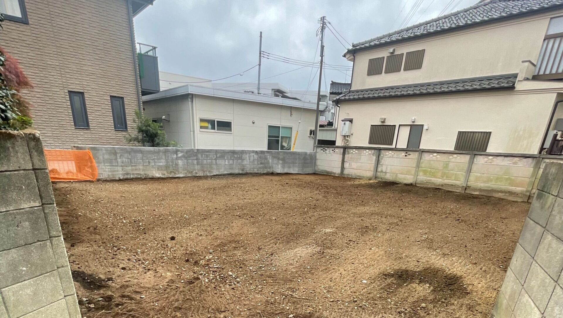 府中市武蔵台の解体工事の画像
